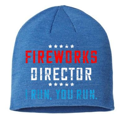 Fireworks Director If I Run You Run Sustainable Beanie