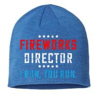 Fireworks Director If I Run You Run Sustainable Beanie