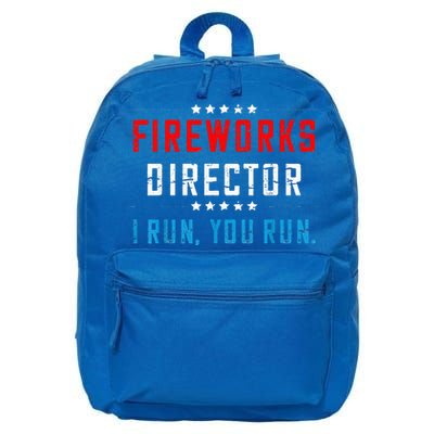 Fireworks Director If I Run You Run 16 in Basic Backpack