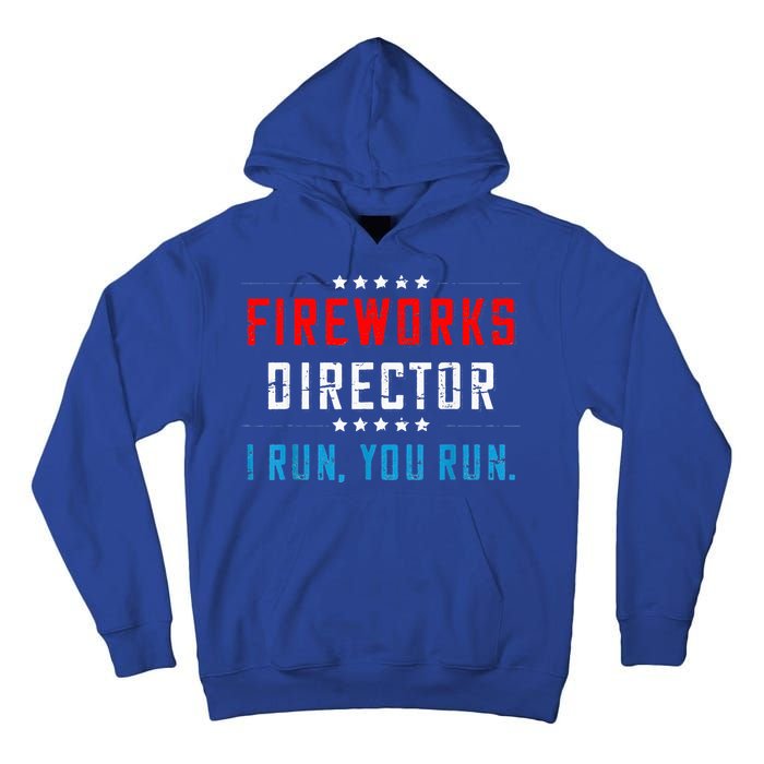 Fireworks Director If I Run You Run Tall Hoodie