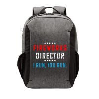 Fireworks Director If I Run You Run Vector Backpack