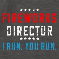 Fireworks Director If I Run You Run Vector Backpack