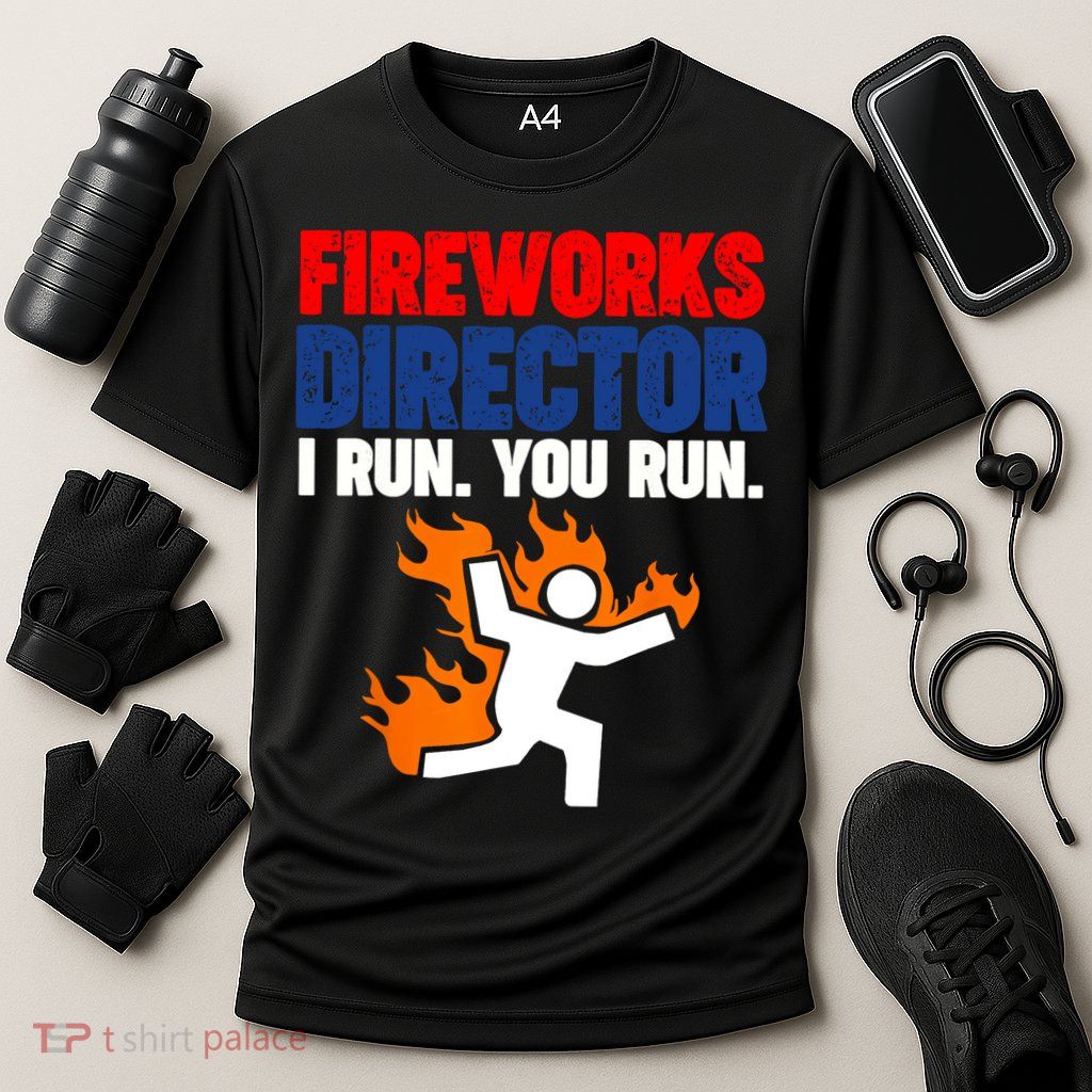 Fireworks Director I Run You Run Performance Shirt