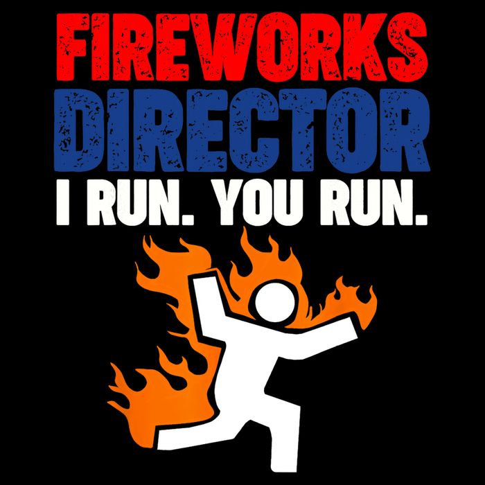 Fireworks Director I Run You Run Crop Top
