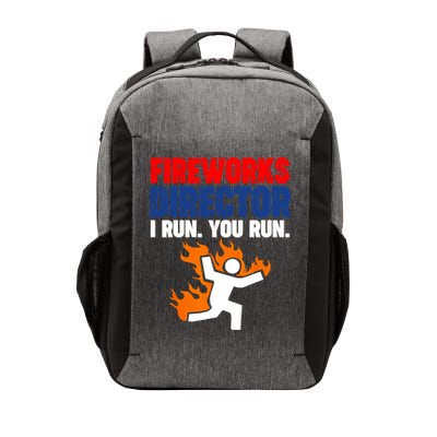 Fireworks Director I Run You Run Vector Backpack