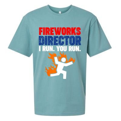 Fireworks Director I Run You Run Sueded Cloud Jersey T-Shirt