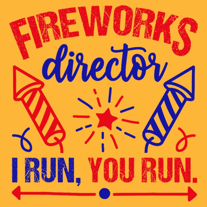 Fireworks Director I Run You Run 4th Of July Usa Sustainable Knit Beanie