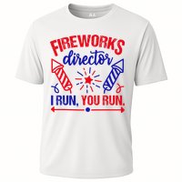 Fireworks Director I Run You Run 4th Of July Usa Performance Shirt