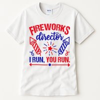 Fireworks Director I Run You Run 4th Of July Usa Tall T-Shirt