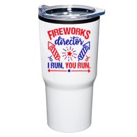 Fireworks Director I Run You Run 4th Of July Usa Tumbler