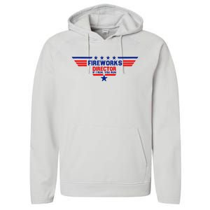 Fireworks Director If I Run You Run Performance Fleece Hoodie