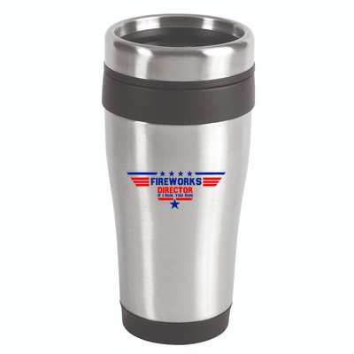 Fireworks Director If I Run You Run 16oz Travel Tumbler