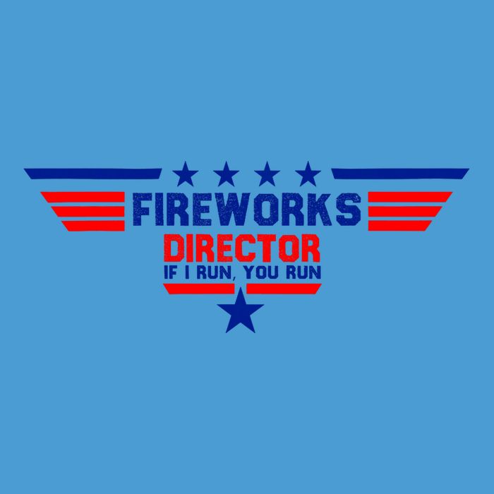 Fireworks Director If I Run You Run Tie Dye Hoodie