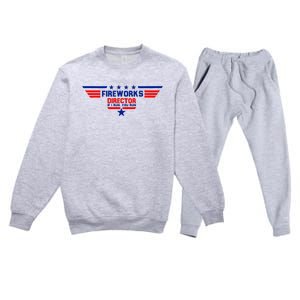 Fireworks Director If I Run You Run Premium Crewneck Sweatsuit Set