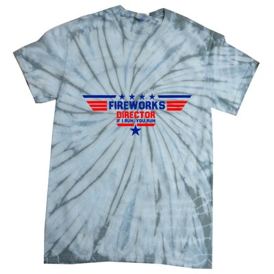 Fireworks Director If I Run You Run Tie-Dye T-Shirt