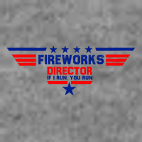 Fireworks Director If I Run You Run 7-Panel Snapback Hat