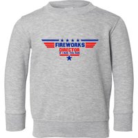 Fireworks Director If I Run You Run Toddler Sweatshirt