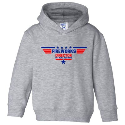 Fireworks Director If I Run You Run Toddler Hoodie