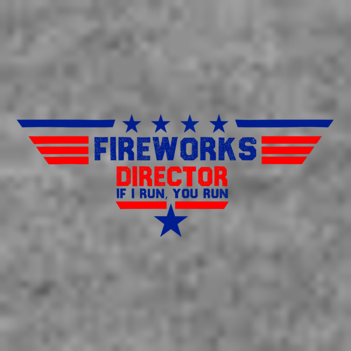 Fireworks Director If I Run You Run Tall Hoodie