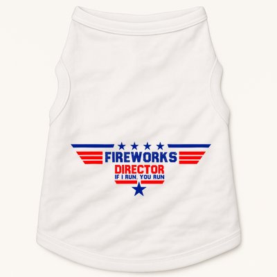 Fireworks Director If I Run You Run Doggie Tank