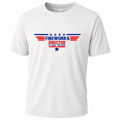 Fireworks Director If I Run You Run Cooling Performance Crew T-Shirt