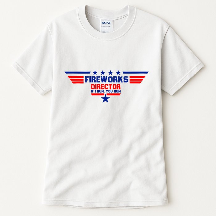 Fireworks Director If I Run You Run Tall T-Shirt