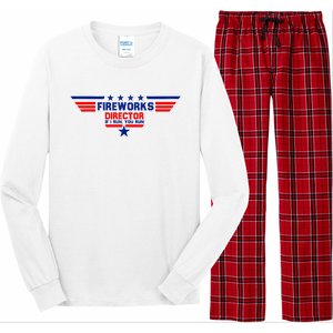 Fireworks Director If I Run You Run Long Sleeve Pajama Set