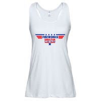 Fireworks Director If I Run You Run Ladies Essential Flowy Tank