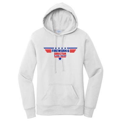 Fireworks Director If I Run You Run Women's Pullover Hoodie