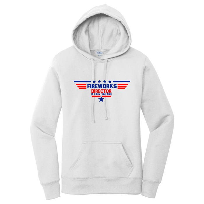 Fireworks Director If I Run You Run Women's Pullover Hoodie