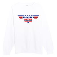 Fireworks Director If I Run You Run Premium Crewneck Sweatshirt