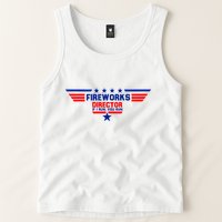 Fireworks Director If I Run You Run Tank Top