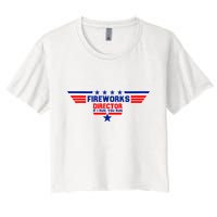 Fireworks Director If I Run You Run Crop Top