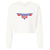 Fireworks Director If I Run You Run Cropped Pullover Crew