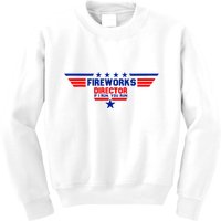 Fireworks Director If I Run You Run Kids Sweatshirt