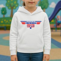 Fireworks Director If I Run You Run Kids Hoodie