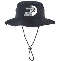 Father's Day I'd Rather Be Playing Billiards Perfect 8 Ball Gift For Dad Legacy Cool Fit Booney Bucket Hat