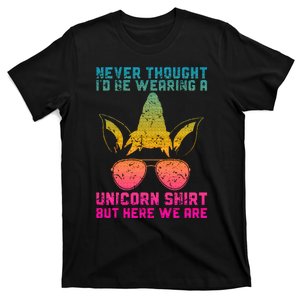 Fathers Day I Wear A Unicorn Dadacorn T-Shirt