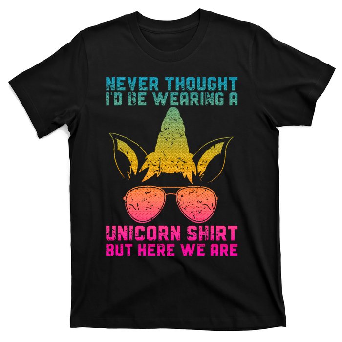 Fathers Day I Wear A Unicorn Dadacorn T-Shirt