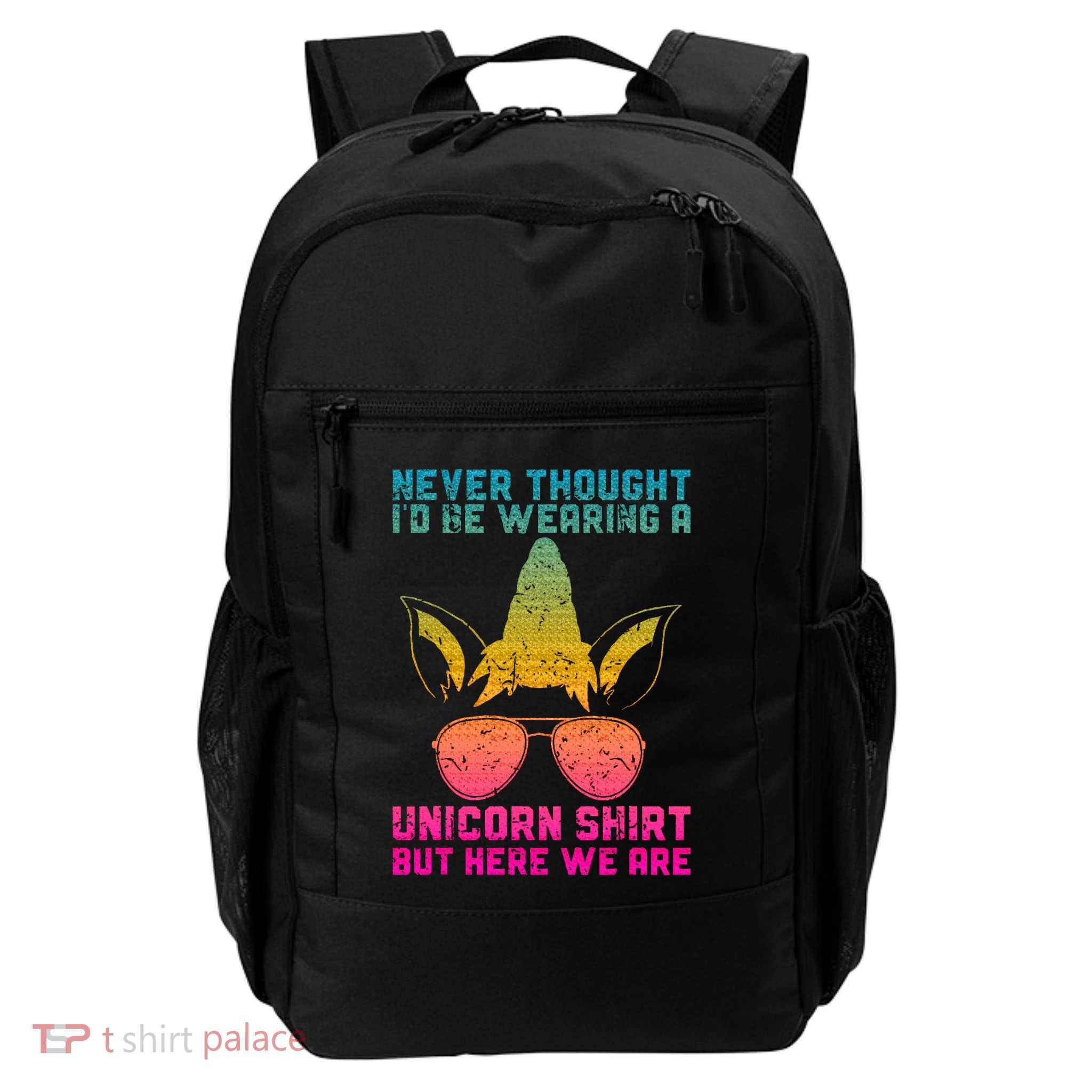 Fathers Day I Wear A Unicorn Dadacorn Backpack