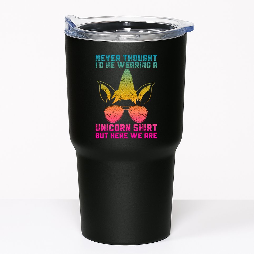 Fathers Day I Wear A Unicorn Dadacorn Tumbler