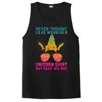 Fathers Day I Wear A Unicorn Dadacorn PosiCharge Competitor Tank