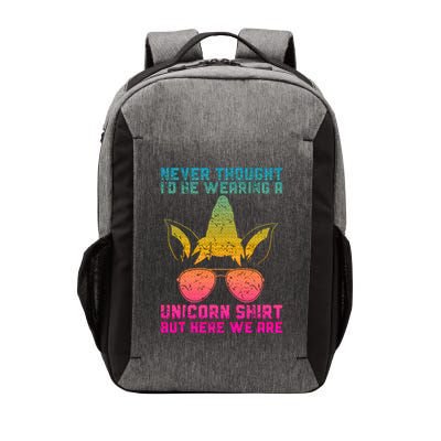 Fathers Day I Wear A Unicorn Dadacorn Vector Backpack