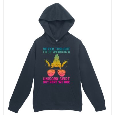 Fathers Day I Wear A Unicorn Dadacorn Urban Pullover Hoodie