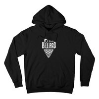 Father's Day I Love Billiards Pool Player Gift For Dad Hoodie