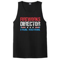 Fireworks Director I Run You Run Funny 4th Of July PosiCharge Competitor Tank