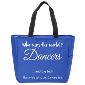 Funny Dancer I Love To Dance Gift Zip Tote Bag