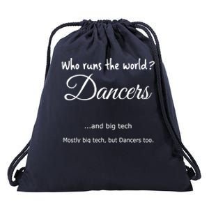 Funny Dancer I Love To Dance Gift Drawstring Bag