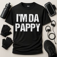 Fathers Day I'M Da Pappy Grandpappy Fathers Day Present Cooling Performance Crew T-Shirt