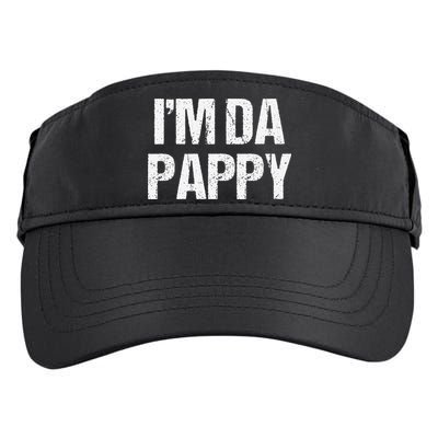 Fathers Day I'M Da Pappy Grandpappy Fathers Day Present Adult Drive Performance Visor